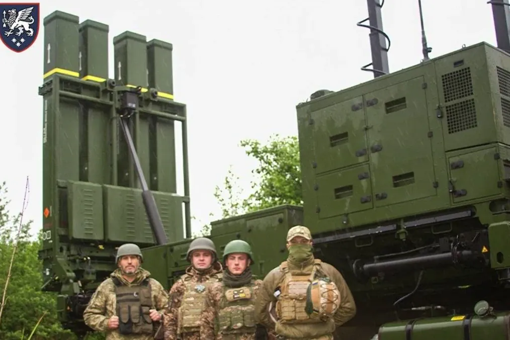 Ukrainian Lviv Brigade Uses German IRIS-T System to Shoot Down 7 Russian Missiles Ukrainian Lviv Brigade Uses German IRIS-T System to Shoot Down 7 Russian Missiles