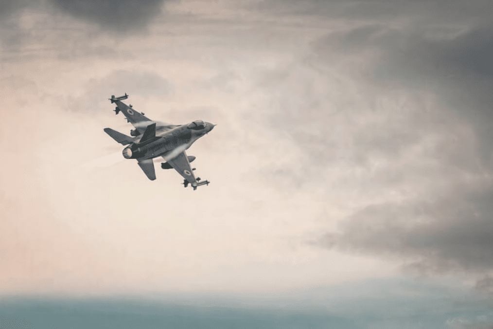 Ukrainian Air Force F-16 fighter jet, 2026.