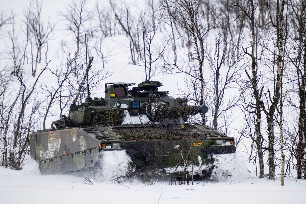 Denmark and Sweden Provide CV90 Infantry Fighting Vehicles to Ukraine