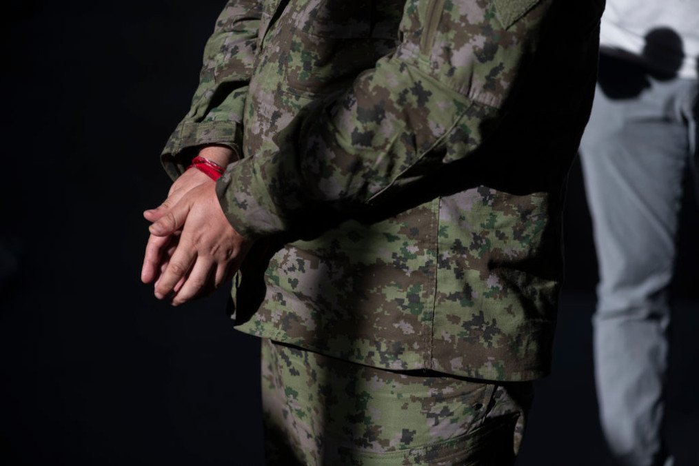 Russian prisoner of war, captured by Ukrainian army in Kursk region, at the detention center for Russian prisoners on August 14, 2024 in Unspecified, Ukraine. (Source: Getty Images)