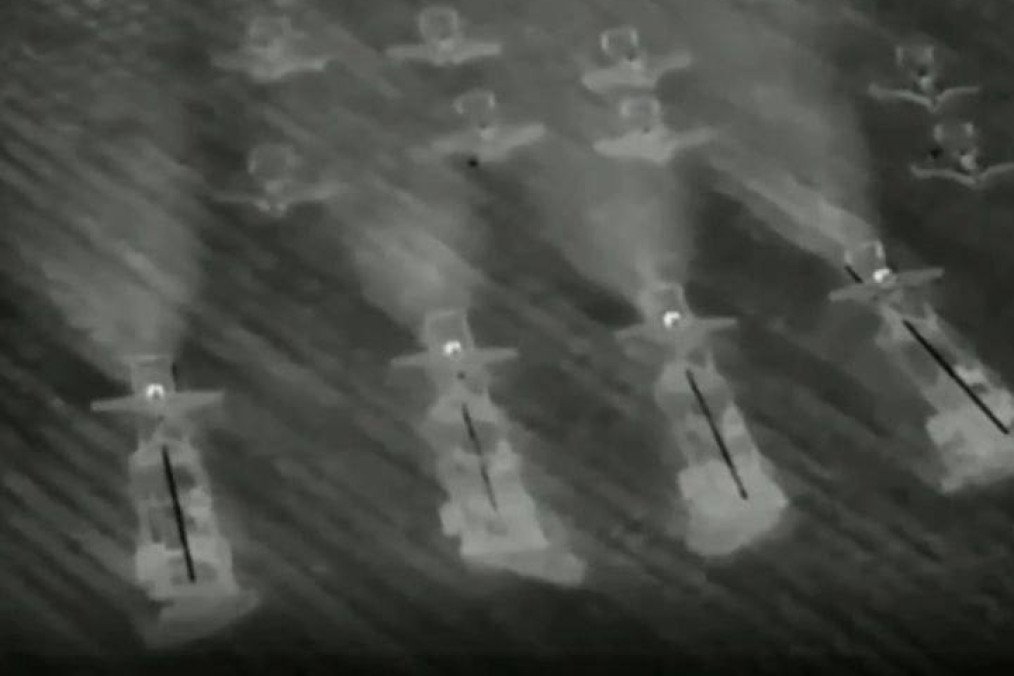 Rare Footage Shows Ukrainian Unmanned Aerial Vehicle Unit Launching Multiple Chaklun-V UAVs at Night, Video