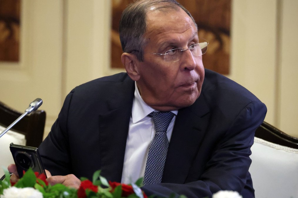 Russian Officials Voice Nuclear Safety Concerns to IAEA While Still Shelling Surrounding Plant Area Russian Foreign Minister Sergey Lavrov. (Source: Getty Images)