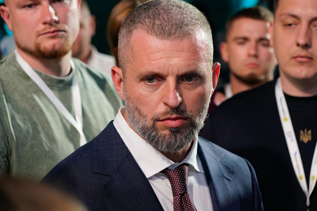 Matvii Bidnyi, Minister of Youth and Sports of Ukraine. (Source: Getty Images)