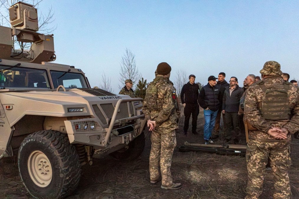 RapidRanger air defense system equipped with LMM missile launcher in Ukraine, March 2026. (Source: Mykhailo Fedorov) RapidRanger air defense system equipped with LMM missile launcher in Ukraine, March 2026. (Source: Mykhailo Fedorov)