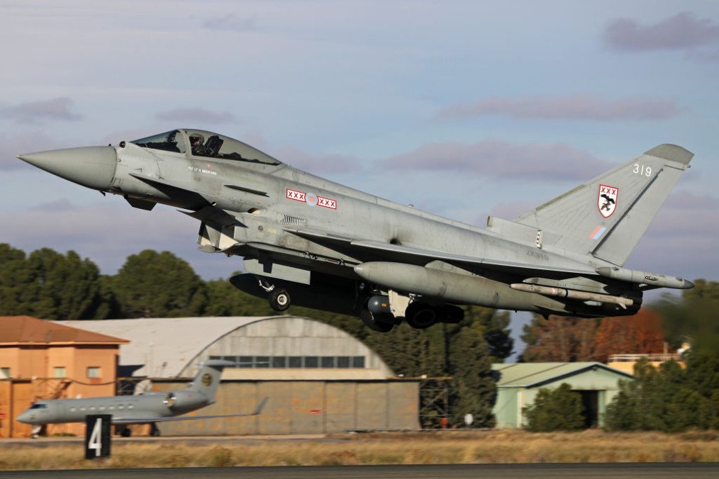 NATO Eastern Sentry Mission Kicks Off with UK Typhoon Jets Over Poland