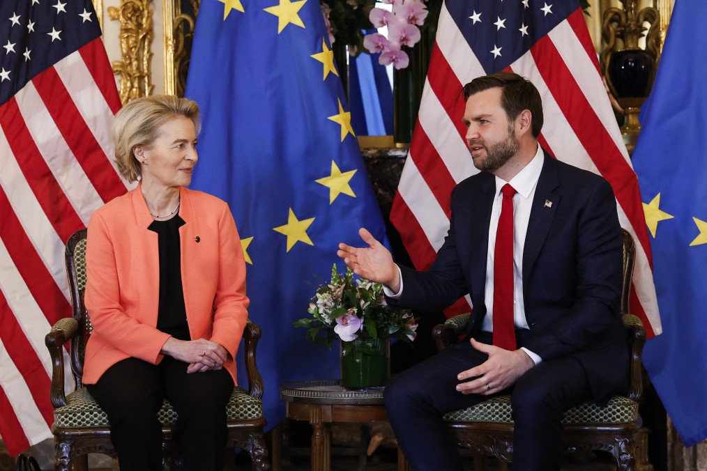 Von der Leyen and US VP Vance Coordinate Stronger Sanctions Against Russia
