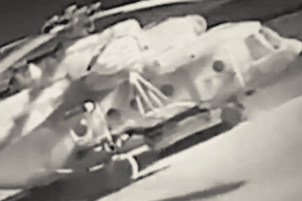 Ukrainian Drone Strike Hits Russian Airbase in Crimea, Destroys Two Mi-8 Helicopters and Navy Tugboat, Video