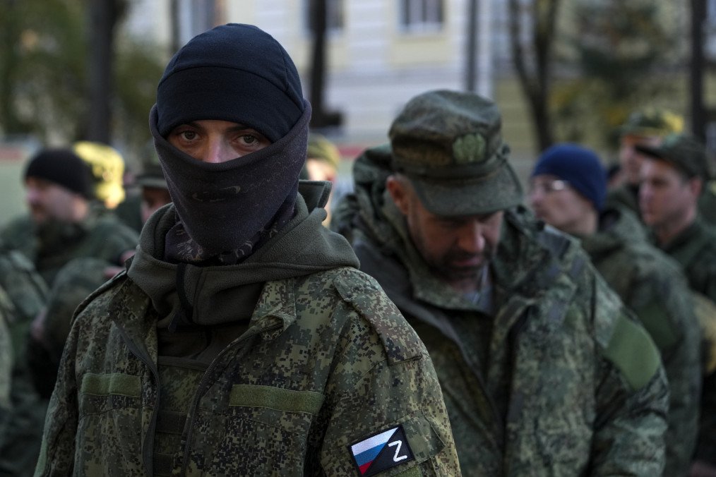 Russian citizens drafted during the partial mobilization are seen being dispatched to combat coordination areas after a military call-up for the war in Ukraine in Moscow, Russia on October 10, 2022. Illustrative photo. (Source: Getty Images)