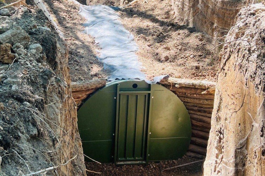 Kharkiv Front Gets New Fortification Prototype Built for FPV Drone Threat and Full Autonomy