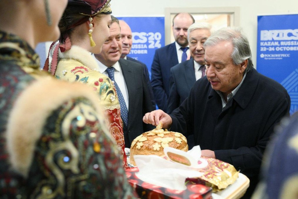 UN Deputy Spokesperson: Guterres's Trip to Russia for BRICS Summit is "Standard Practice"