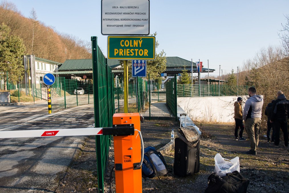 The border between Ukraine and Slovakia. (Source: Getty Images)