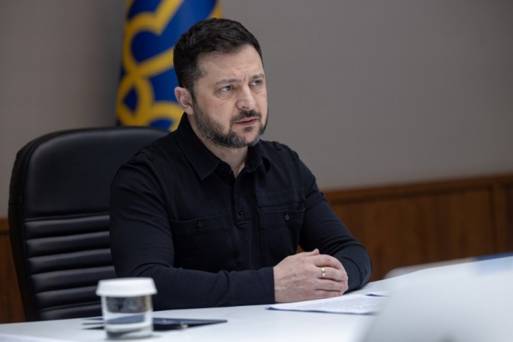 Ukrainian President Volodymyr Zelenskyy during the European Council meeting on March 19, 2026. (Source: Office of the President of Ukraine)