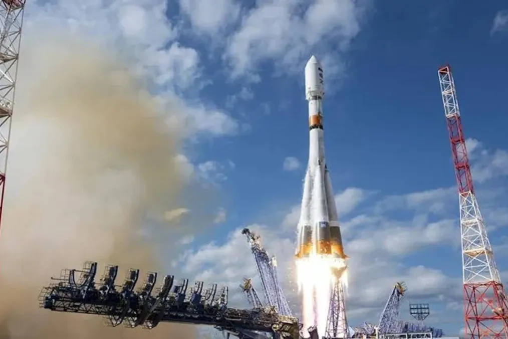 Launch of Rassvet project satellites. (Source: Ukrainska Pravda) Launch of Rassvet project satellites. (Source: Ukrainska Pravda)