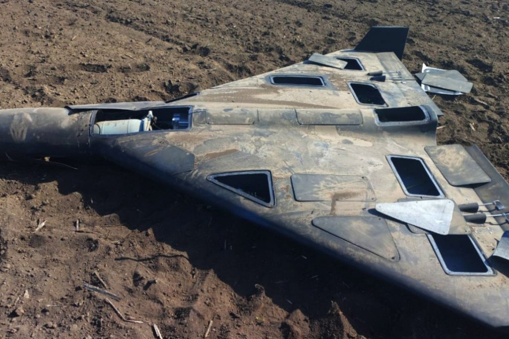 Russia Deploys New Time-Bomb Shahed Drone Munitions to Maximize Deadliness downed drone wreckage