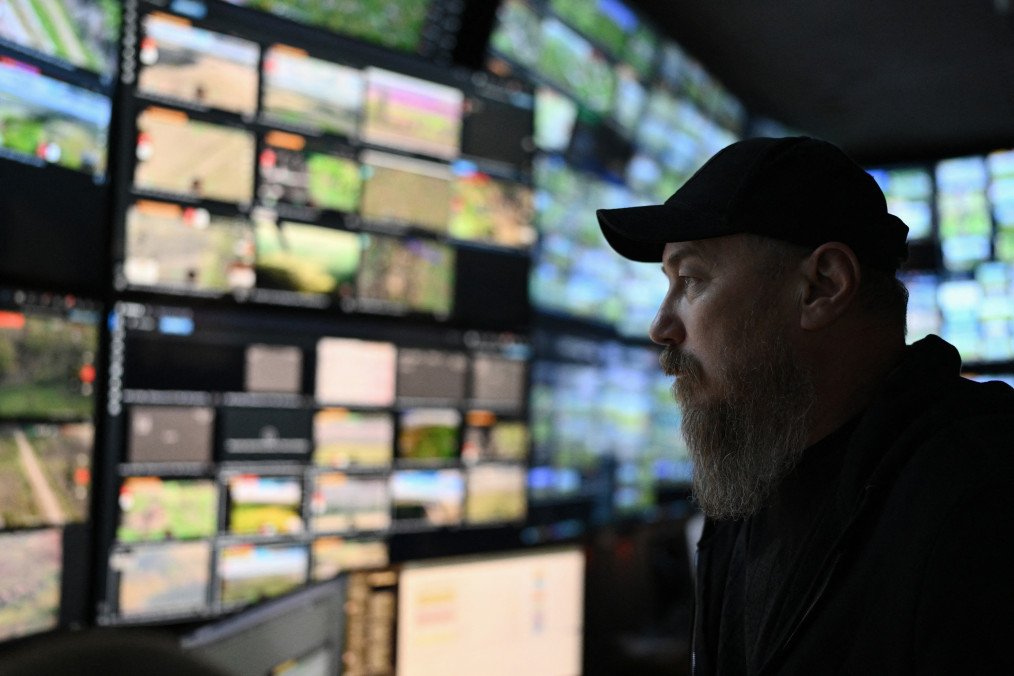 Commander of Ukraine's Unmanned Forces, Robert Brovdi, known as "Madyar", during an interview in a command post at an undisclosed location in Ukraine. Commander of Ukraine's Unmanned Forces, Robert Brovdi, known as "Madyar", during an interview in a command post at an undisclosed location in Ukraine.