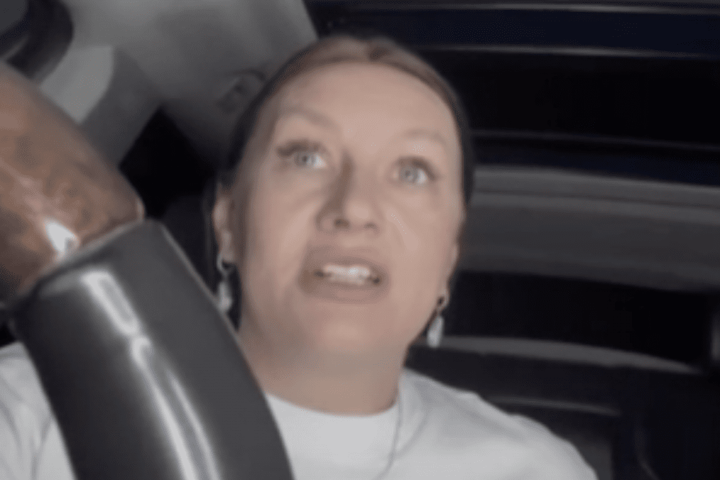 A screenshot from the video shows Polina Azarnykh, a 40-year-old former Russian schoolteacher, who issued nearly 500 invitations enabling foreign men to enter Russia and join its armed forces. (Photo: BBC)