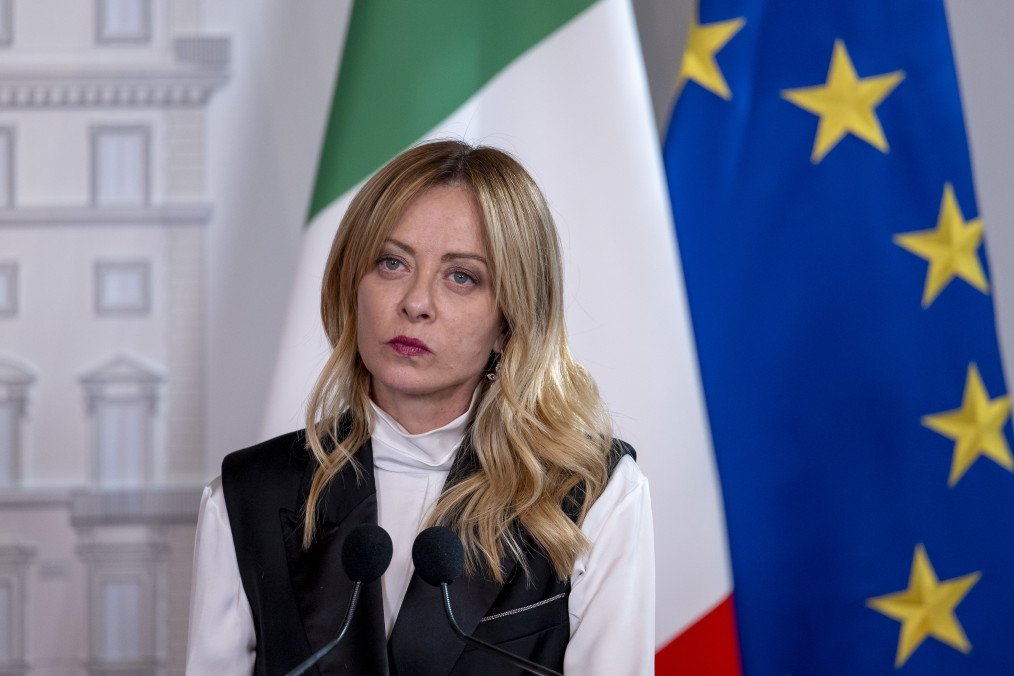 Italian Prime Minister Giorgia Meloni. (Source: Getty Images)