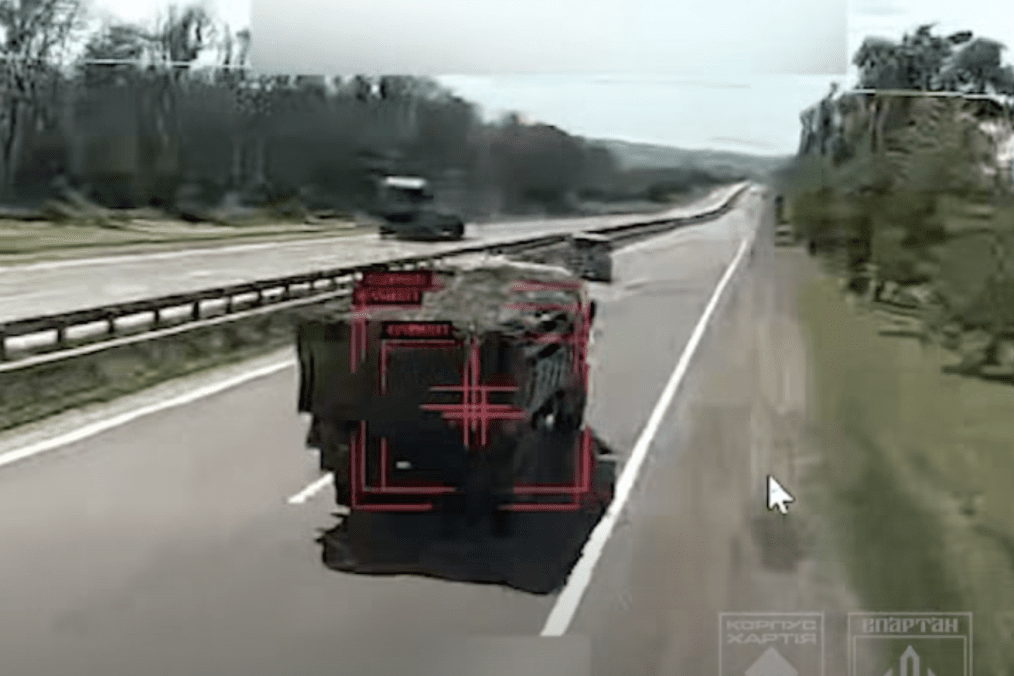 Ukrainian soldiers have destroyed Russian military transport vehicles on the outskirts of temporarily occupied Donetsk. (Source: )3rd Operational Brigade of the National Guard of Ukraine “Spartan”)