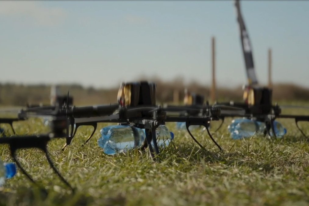 Ukraine Showcases Advanced Drone Swarm Technology, Video