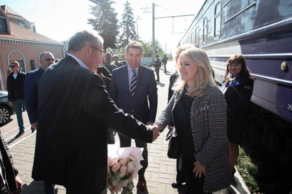 Slovak President Čaputová Makes Unannounced Visit to Kyiv