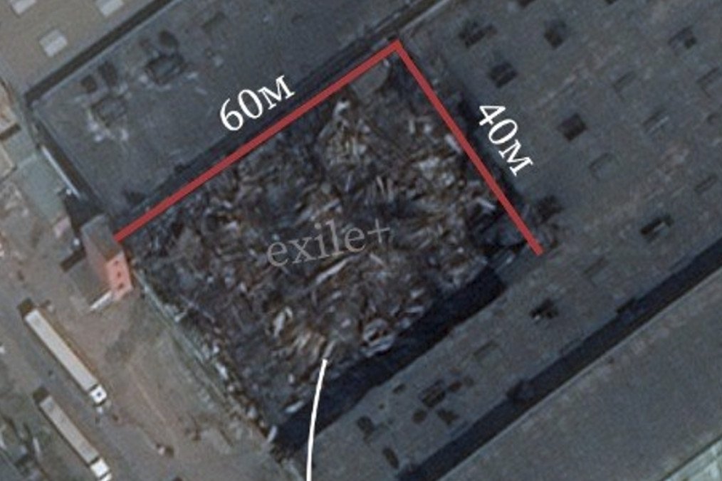 Satellite image shows buildings of the Russian Atlant Aero enterprise damaged in Taganrog. (Source: Exilenova+) Satellite image shows buildings of the Russian Atlant Aero enterprise damaged in Taganrog. (Source: Exilenova+)