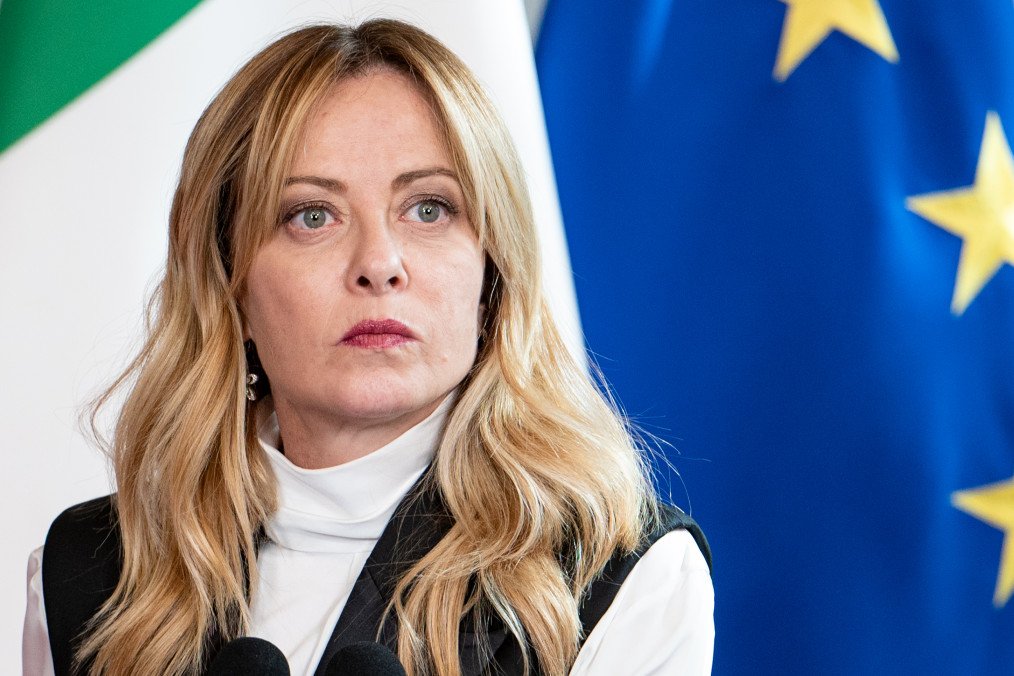 Italian Prime Minister Giorgia Meloni. (Source: Getty Images)