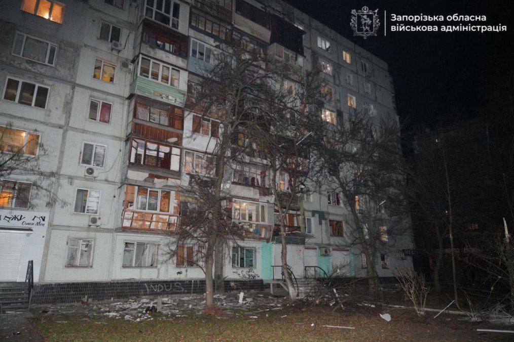 Russian Drone Strikes Hit Zaporizhzhia and Kharkiv, Injuring Civilians, Including Children