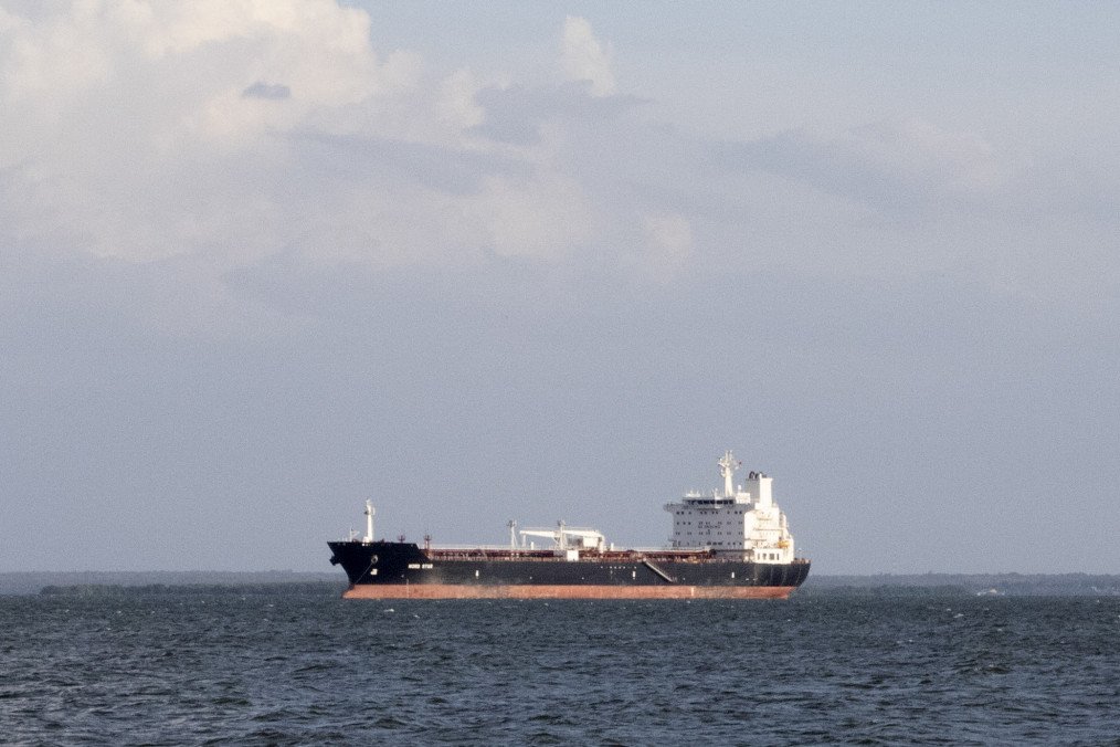 Crude oil tanker Nord Star is seen on Lake Maracaibo, Zulia State, Venezuela, on January 6, 2026. (Source: Getty Images)