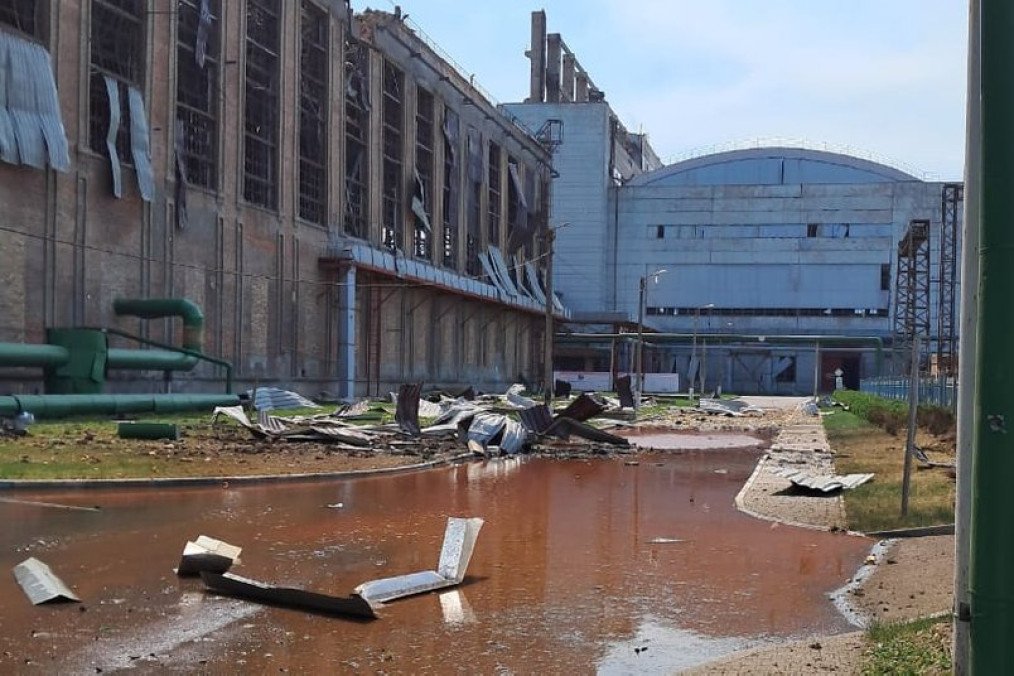 Russia Strikes Sloviansk Thermal Power Station in Donetsk Region