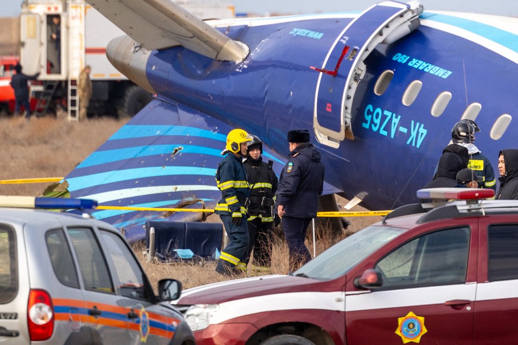 Everything We Know About the Azerbaijan Airlines Crash in Aktau So Far