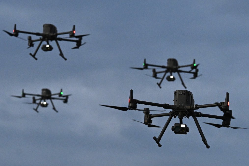 Drones in the sky. Illustrative image. (Source: Getty Images)