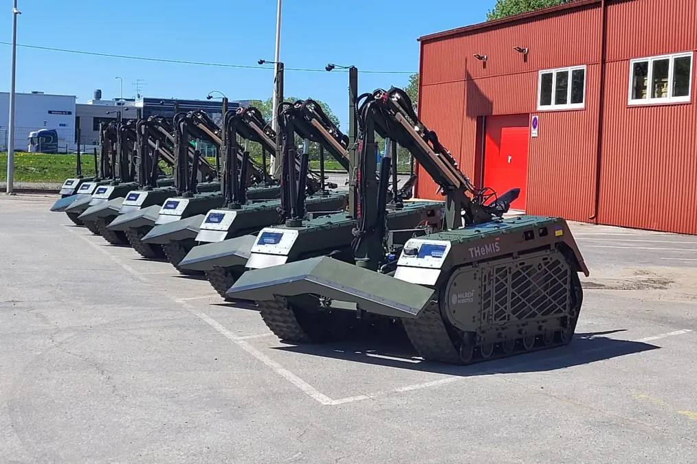 Ukraine to Receive Six THeMIS Demining Drones for Explosive Clearance Operations Ukraine to Receive Six THeMIS Demining Drones for Explosive Clearance Operations