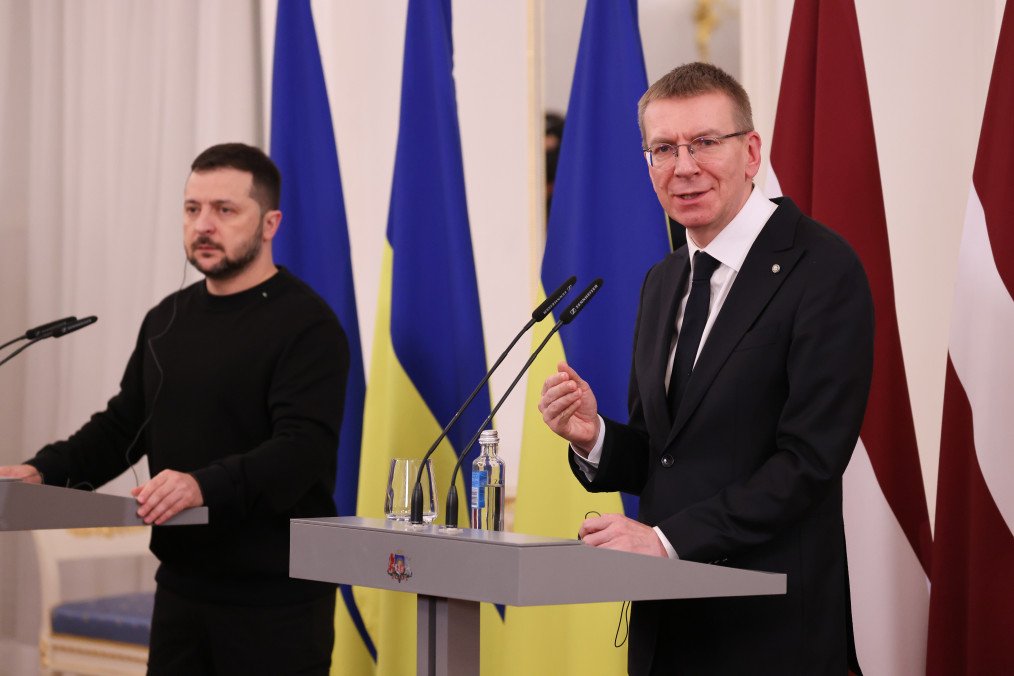 There Is No Time for Ukraine Fatigue, Says Latvian President