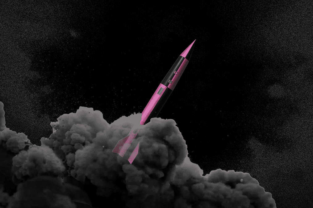 Concept render of Fire Point’s FP-7.X missile, developed as the basis for the future FREYJA anti-ballistic interceptor. (Source: Oleksandr Manucians / UNITED24 Media)