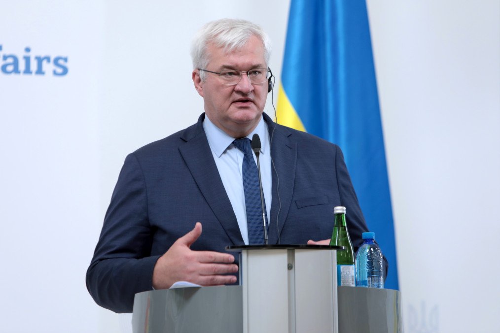 Ukraine Urges EU to Block Russian Ballistic Production With New Sanctions Foreign Minister of Ukraine Andrii Sybiha. (Source: Getty Images)