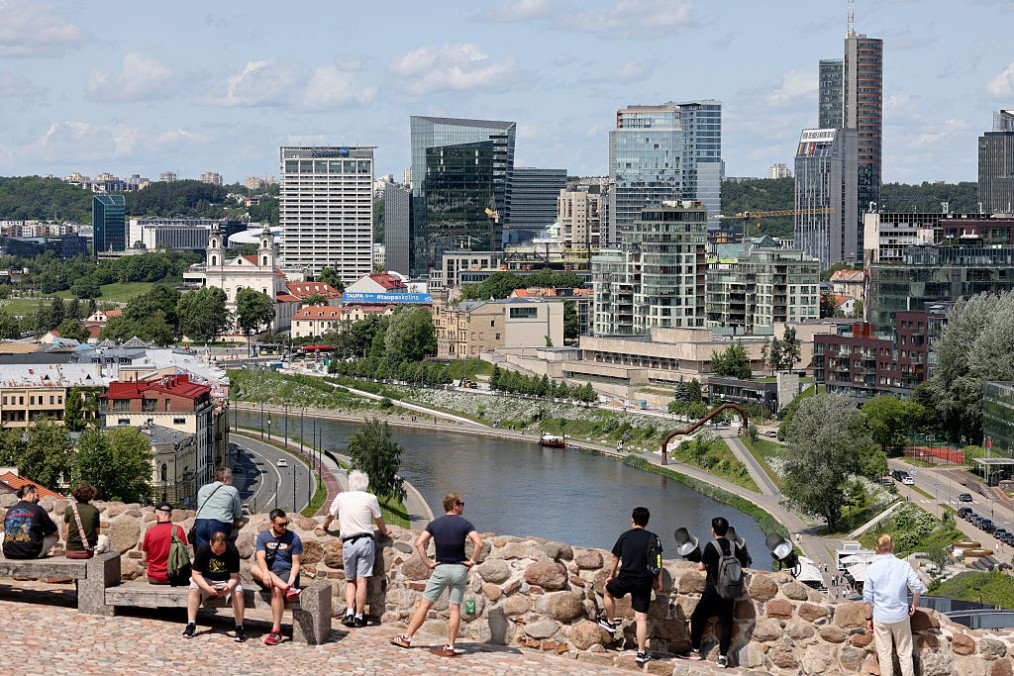 The Vilnius Central Business District (CBD) near the Neris River in Vilnius, Lithuania, June 7, 2025. (Source: Getty Images) The Vilnius Central Business District (CBD) near the Neris River in Vilnius, Lithuania, June 7, 2025. (Source: Getty Images)
