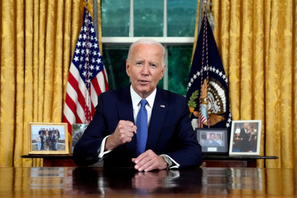 Biden Vows Continued Support for Ukraine in National Address