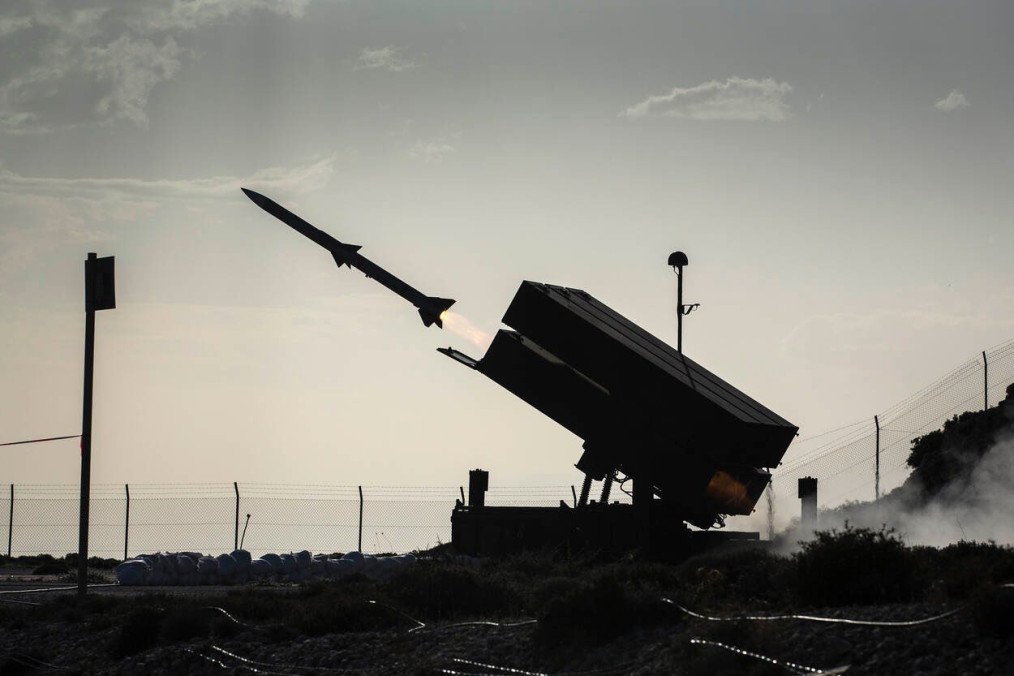 A Norwegian-made NASAMS air defense system. (Source: DefensieMin/X)