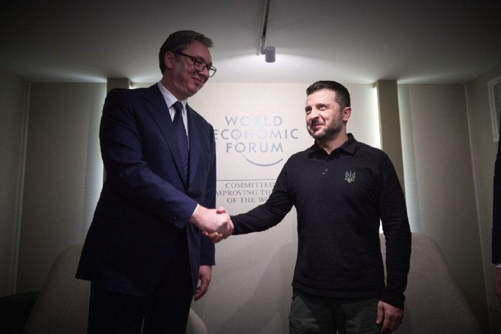 Zelenskyy Meets Vučić at Davos to Discuss Peace and EU Integration