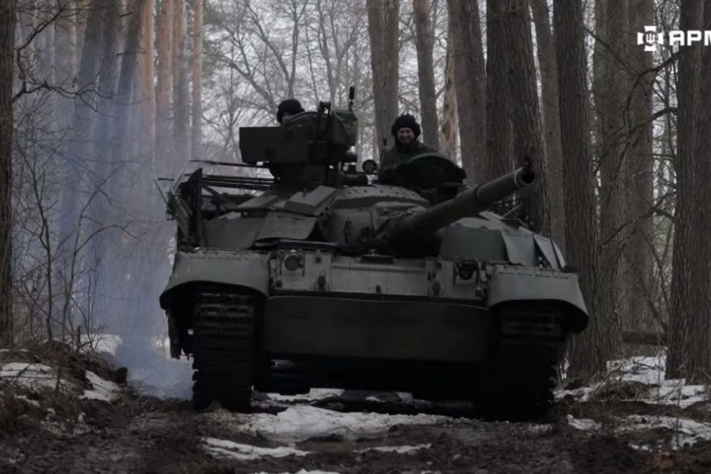 BM “Bulat” main battle tank of Ukraine’s 1st Separate Heavy Mechanized Brigade in service. (Source: ArmyTV)