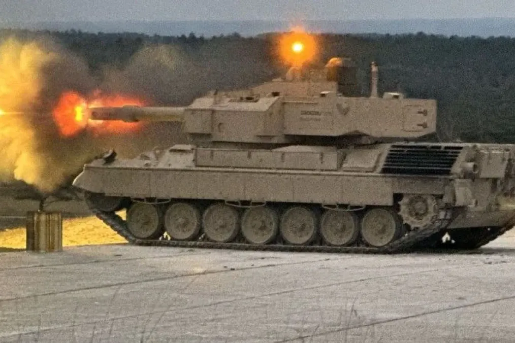 Leopard 1A5 tank equipped with a Cockerill 3105 turret during live-fire testing. (Source: Bear Midkiff) Leopard 1A5 tank equipped with a Cockerill 3105 turret during live-fire testing. (Source: Bear Midkiff)