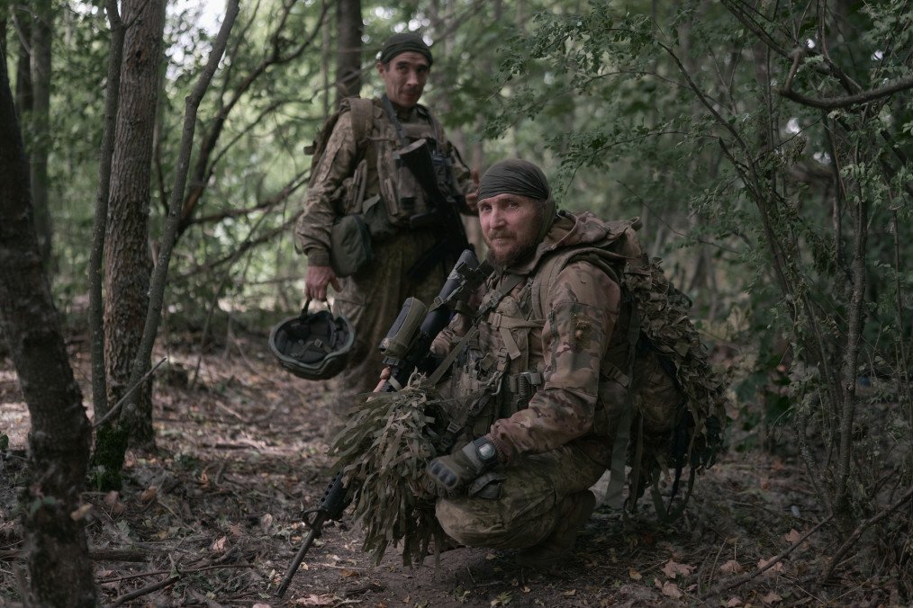 Ukrainian infantrymen of the 47th Separate Mechanized Brigade head for rotation after leaving their forward positions on August 28, 2026, in the Sumy region, Ukraine. Ukrainian infantrymen of the 47th Separate Mechanized Brigade head for rotation after leaving their forward positions on August 28, 2026, in the Sumy region, Ukraine.