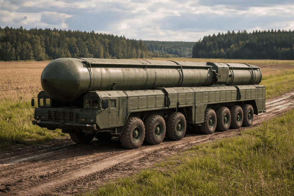 A mobile Oreshnik missile launcher. Illustrative Image. (Photo: Open source) A mobile Oreshnik missile launcher. Illustrative Image. (Photo: Open source)