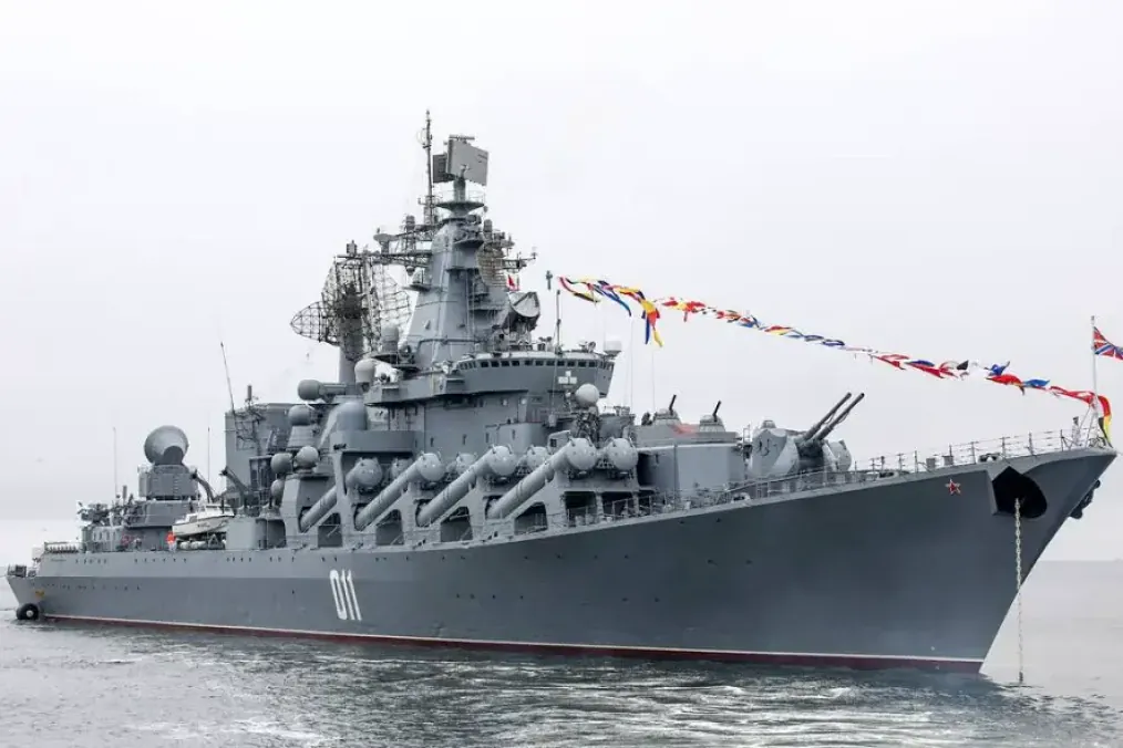 The Russian Navy’s Project 1164 Varyag guided-missile cruiser, one of several warships reportedly fitted with the new Pereyed-M electronic warfare system. (Photo: open source) The Russian Navy’s Project 1164 Varyag guided-missile cruiser, one of several warships reportedly fitted with the new Pereyed-M electronic warfare system. (Photo: open source)
