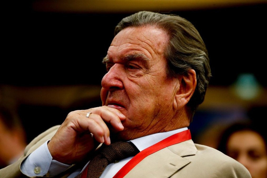 Former Chancellor of Germany, Gerhard Schröder attends “The St. Petersburg International Economic Forum” (SPIEF) in Saint Petersburg, Russia on June 06, 2019. (Source: Getty Images) Former Chancellor of Germany, Gerhard Schröder attends “The St. Petersburg International Economic Forum” (SPIEF) in Saint Petersburg, Russia on June 06, 2019. (Source: Getty Images)