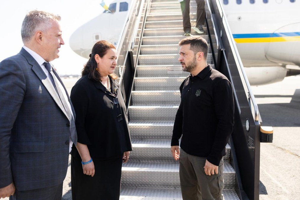 Zelenskyy Arrives in the US for UN General Assembly