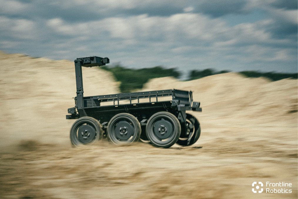 Ukrainian unmanned ground vehicle Frodo by Frontline Robotics. (Source: Militarnyi)