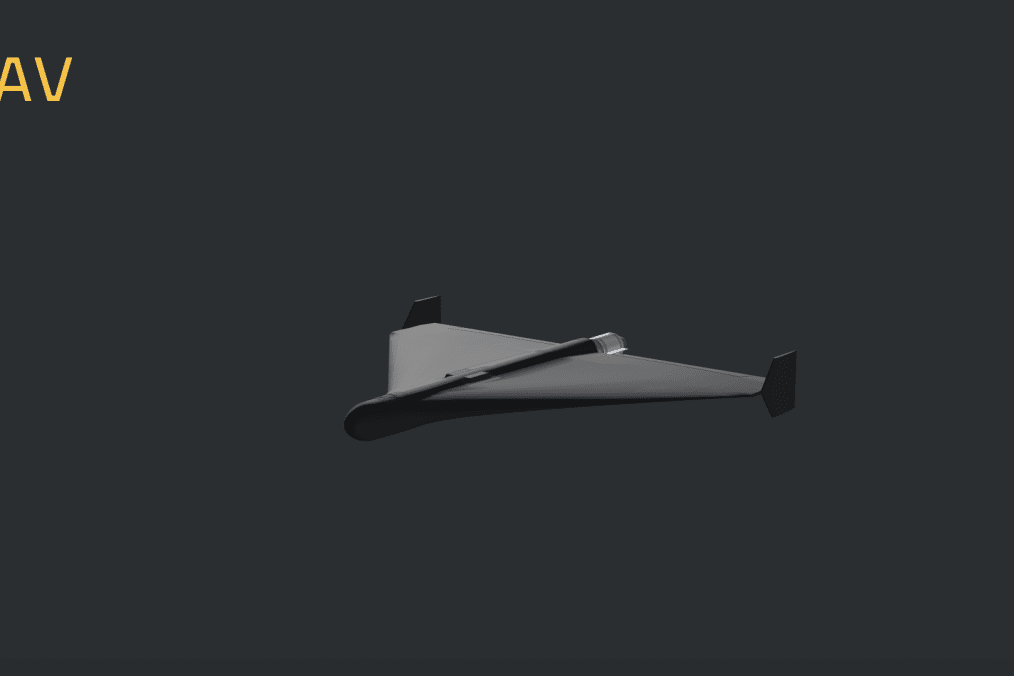 3D model of Russia’s new Geran-4 jet-powered strike drone released by Ukraine’s Defense Intelligence Directorate (HUR) on May 25, 2026. (Source: HUR / War&Sanctions) 3D model of Russia’s new Geran-4 jet-powered strike drone released by Ukraine’s Defense Intelligence Directorate (HUR) on May 25, 2026. (Source: HUR / War&Sanctions)