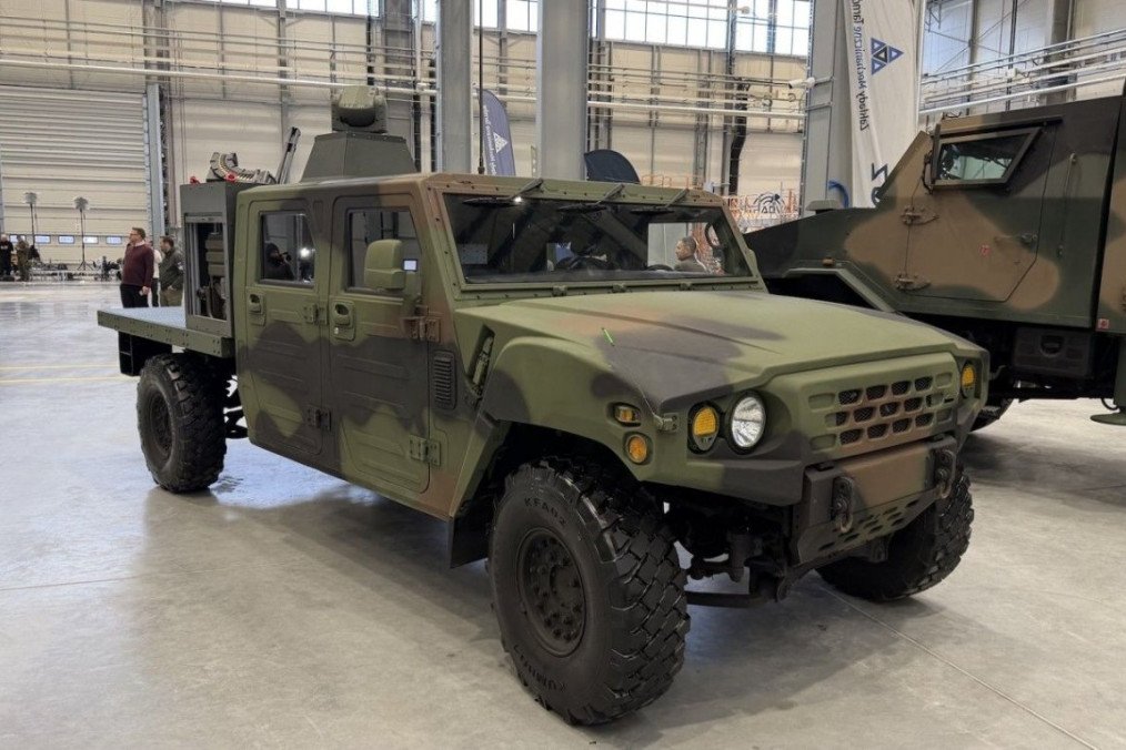 KLTV with a machine gun turret from the SAN system. (Photo: Defense24)
