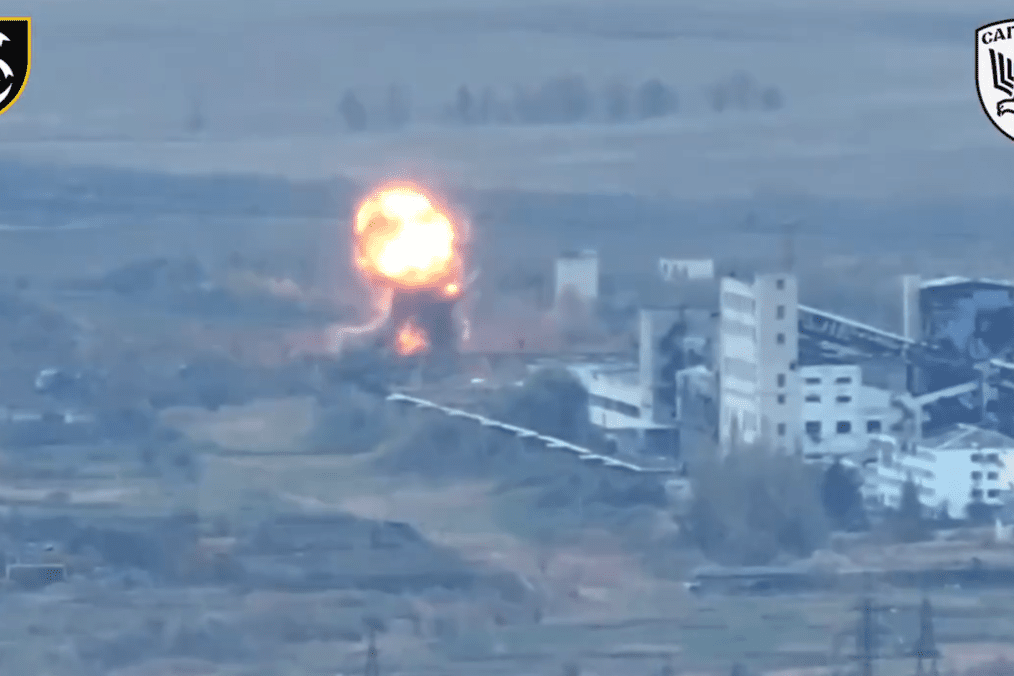 Ukraine’s FPV Drone Annihilates Rare Russian “Partizan” Launcher